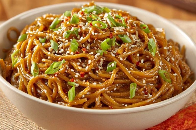 Sesam-Chili-Nudeln