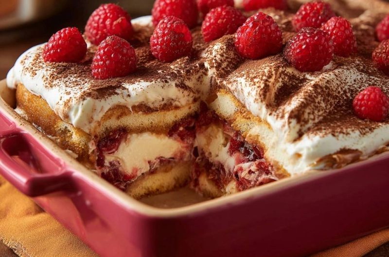 Himbeer-Sahne-Tiramisu