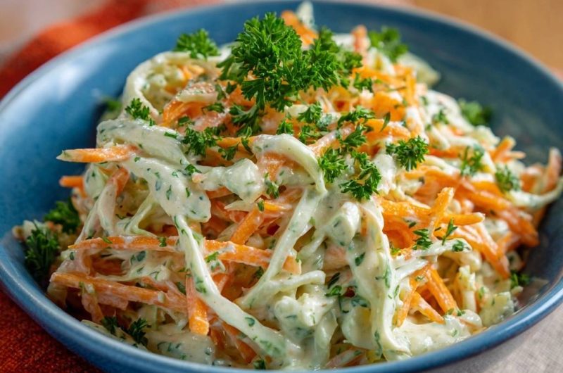 Petersilien-Karottensalat