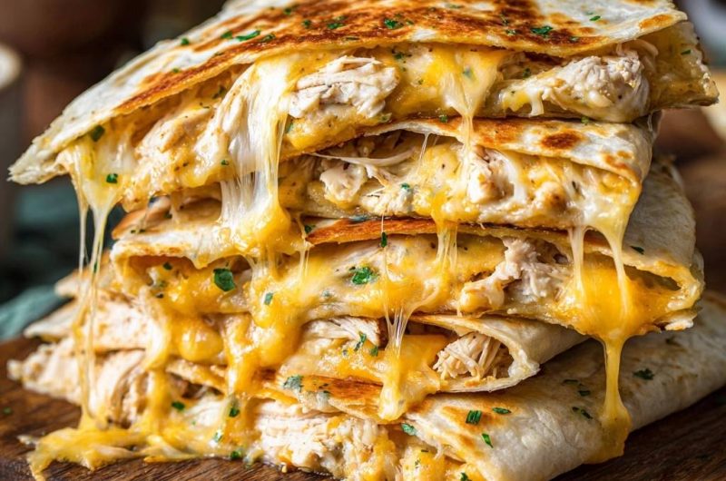 Hähnchen-Quesadillas