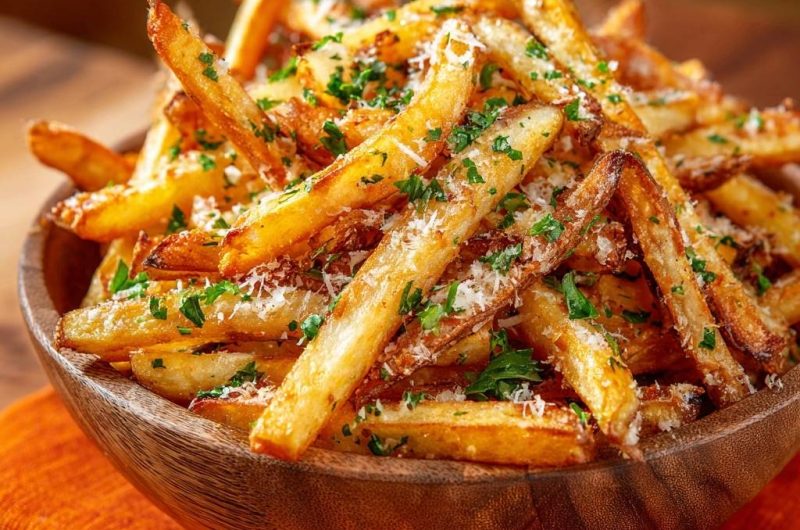 Parmesan-Petersilie-Pommes