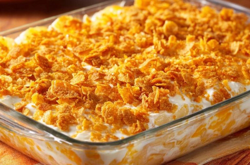 Ananas-Cornflake-Auflauf