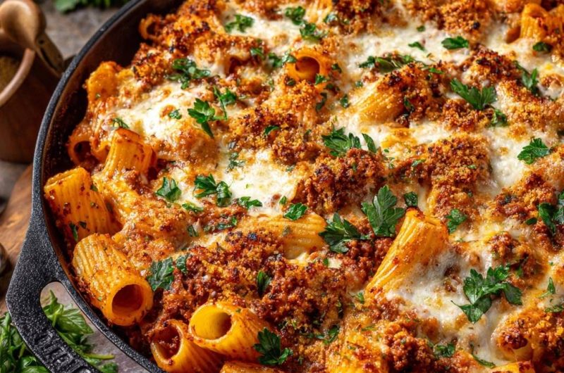 Rigatoni Bolognese
