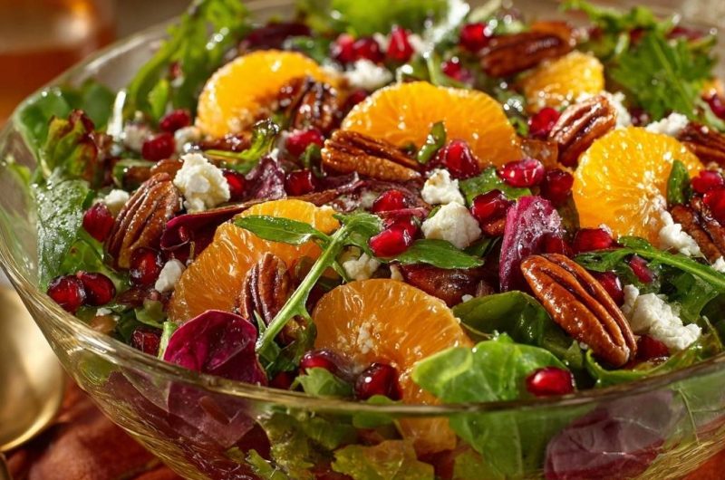 Orangen-Granatapfel-Salat