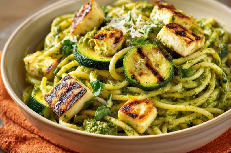 Pesto-Spaghetti