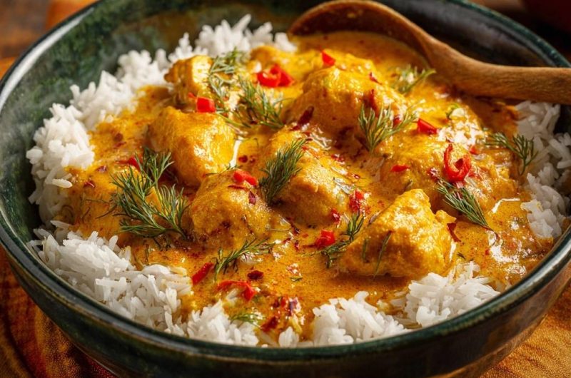Dill-Hähnchen-Curry