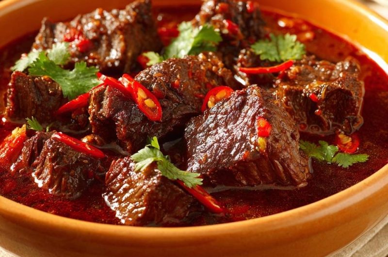 Chili-Rindfleisch-Curry