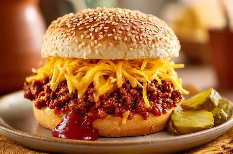 Sloppy Joe Burger