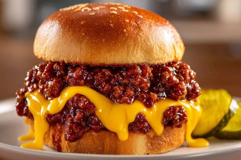 Sloppy Joe Burger