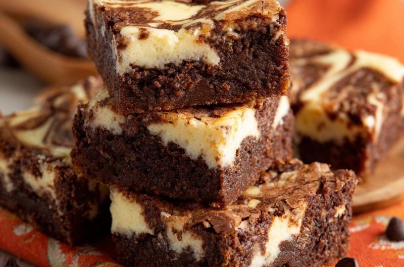 Cheesecake-Marmor-Brownies