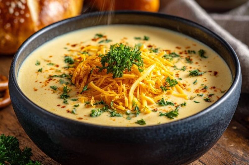Cheddar-Käsesuppe