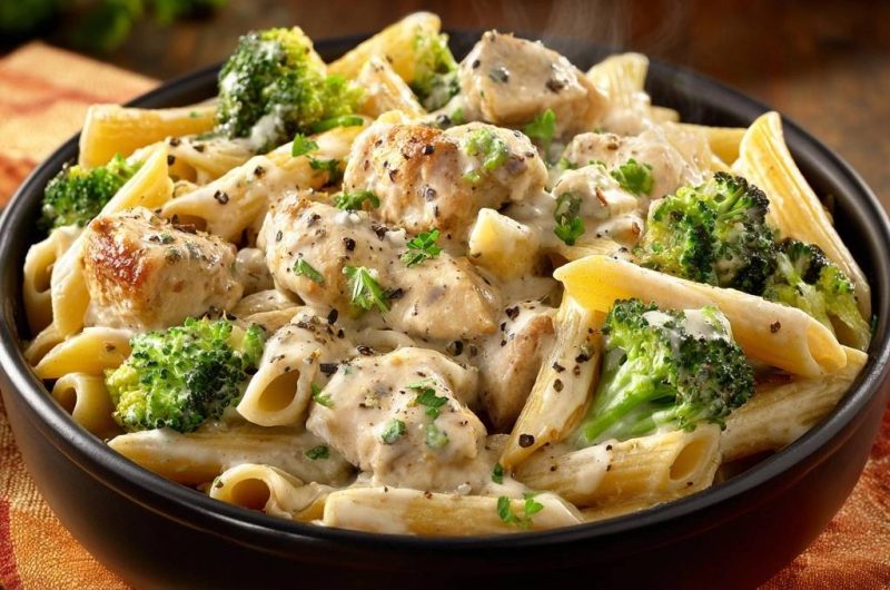 Hähnchen-Brokkoli-Penne