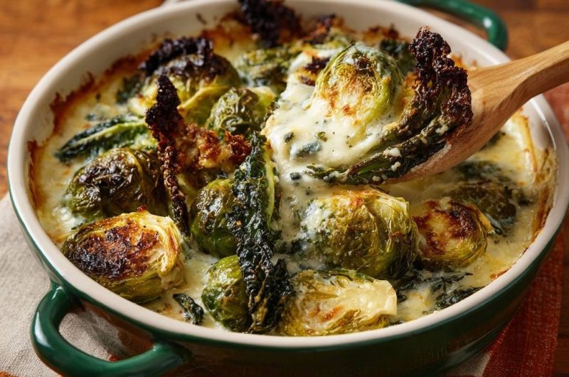Rosenkohl-Gratin