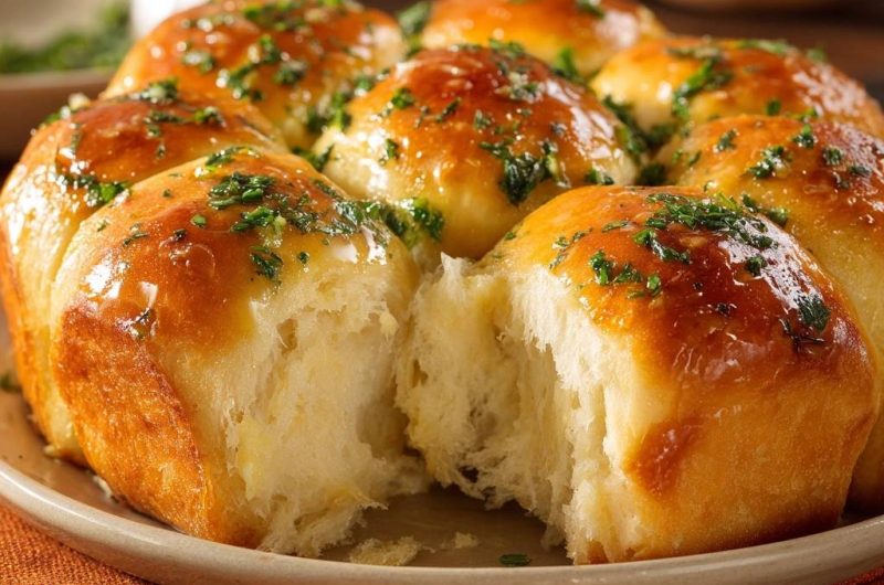 Kräuterbutterbrötchen