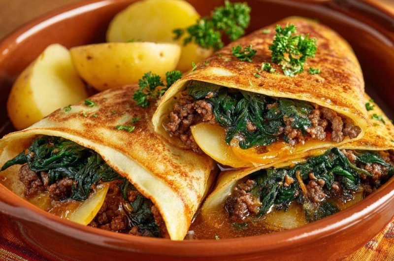 Gefüllte Crêpes