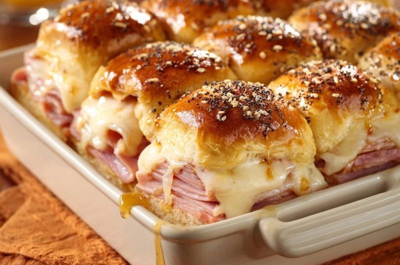 Schinken-Käse-Slider
