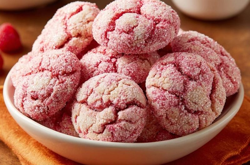 Himbeer-Zitronen-Cookies