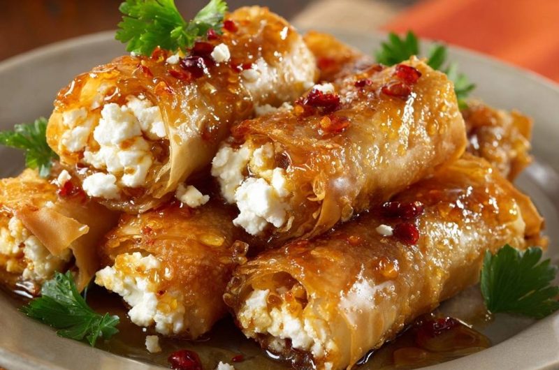 Feta-Röllchen