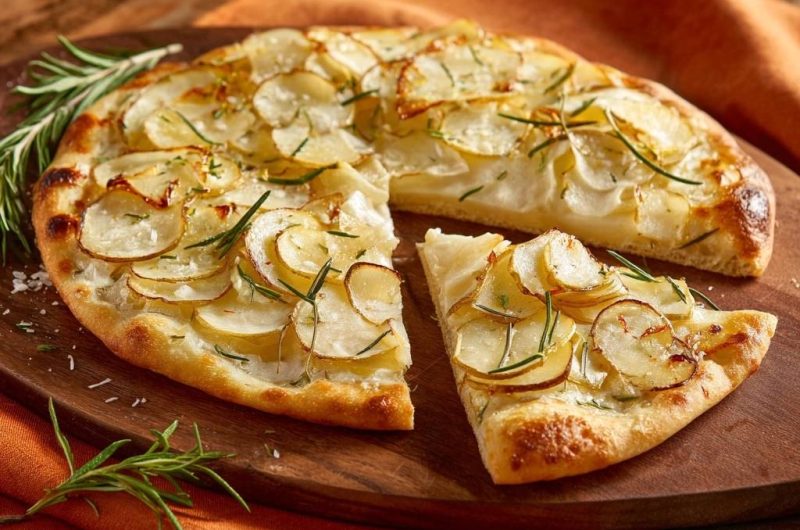 Kartoffel-Rosmarin-Pizza