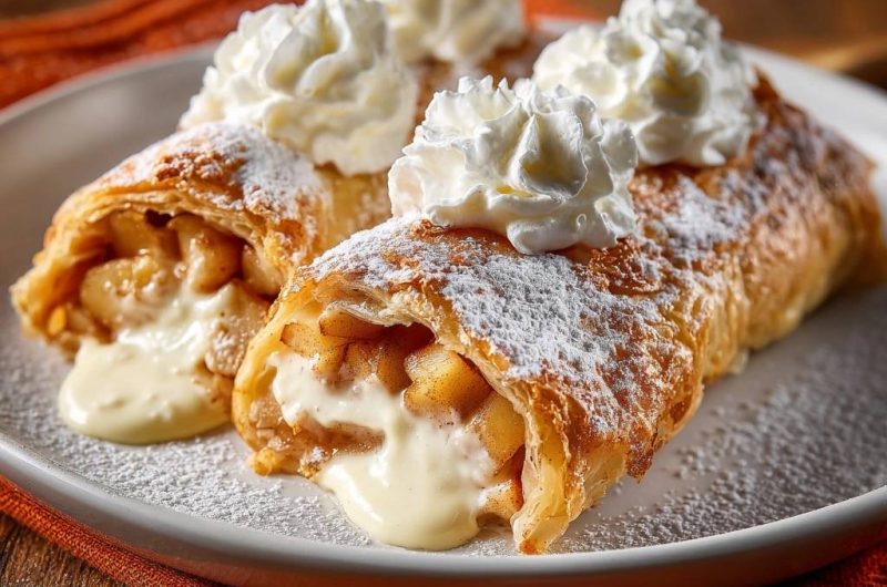 Apfel-Quark-Strudel