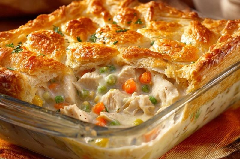 Hähnchen-Pot-Pie