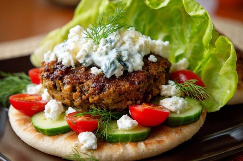 Feta-Burger