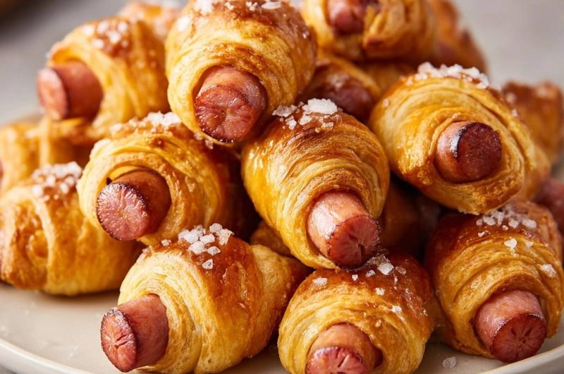 Mini-Würstchen im Schlafrock