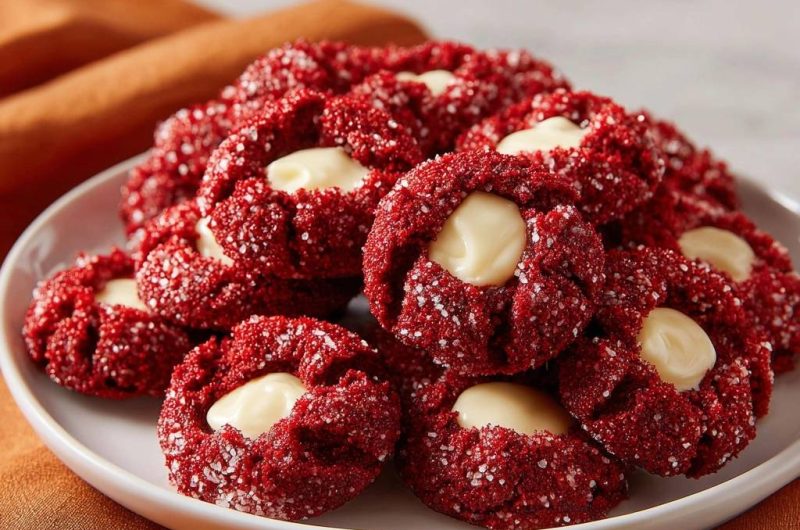 Red Velvet Muldenkekse
