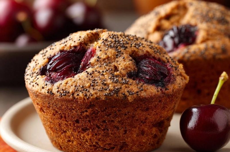 Kirsch-Mohn-Muffins