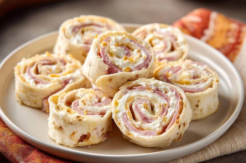 Schinken-Käse-Pinwheels