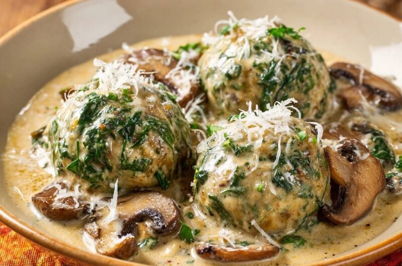Spinatknödel