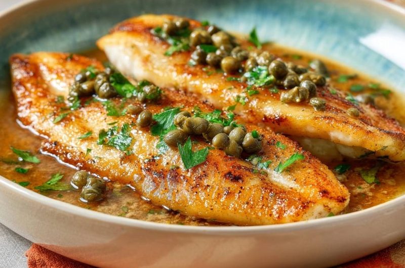 Gebratenes Fischfilet