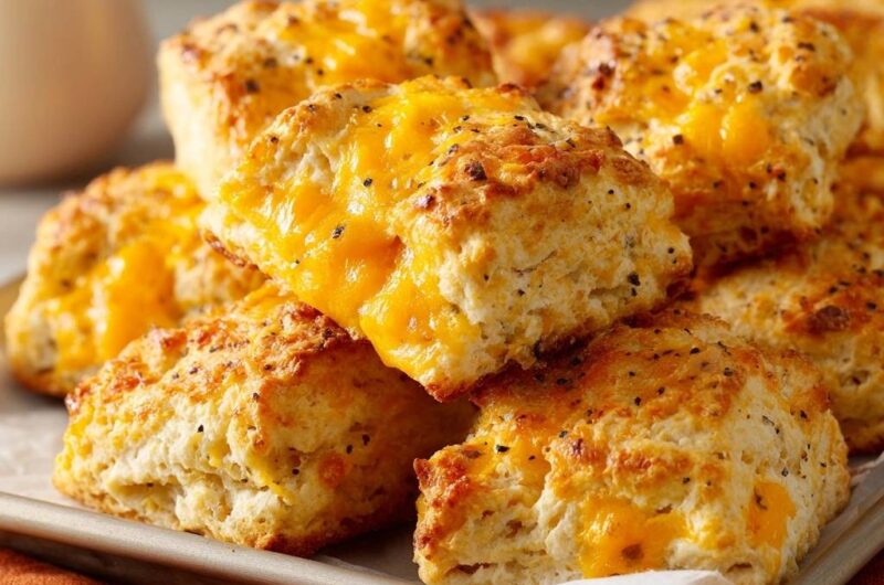 Cheddar-Pfeffer-Scones
