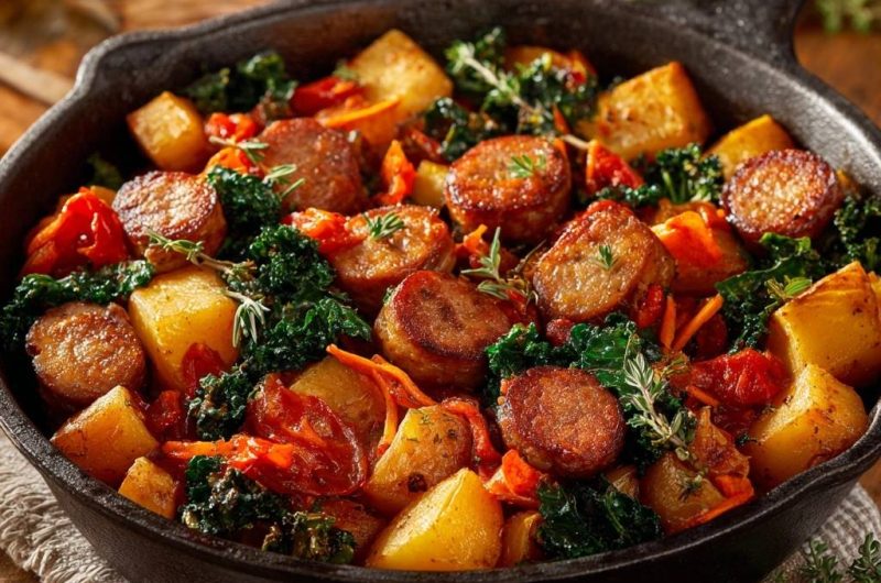 Wurst-Kartoffel-Pfanne
