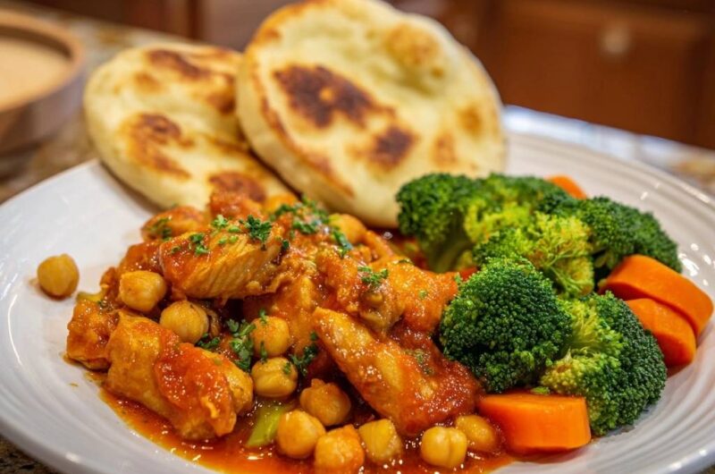 Hähnchen-Kichererbsen-Curry