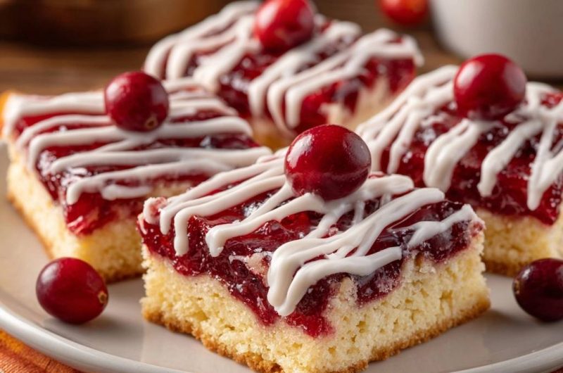 Cranberry-Schnitten