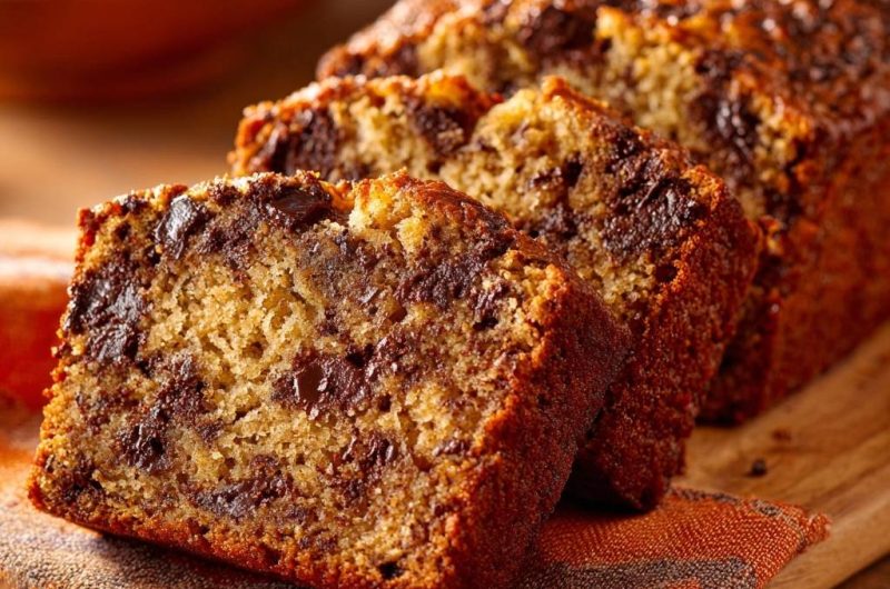 Schokoladen-Bananenbrot