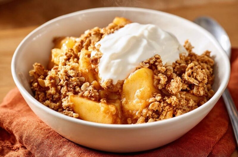 Apfel-Crumble