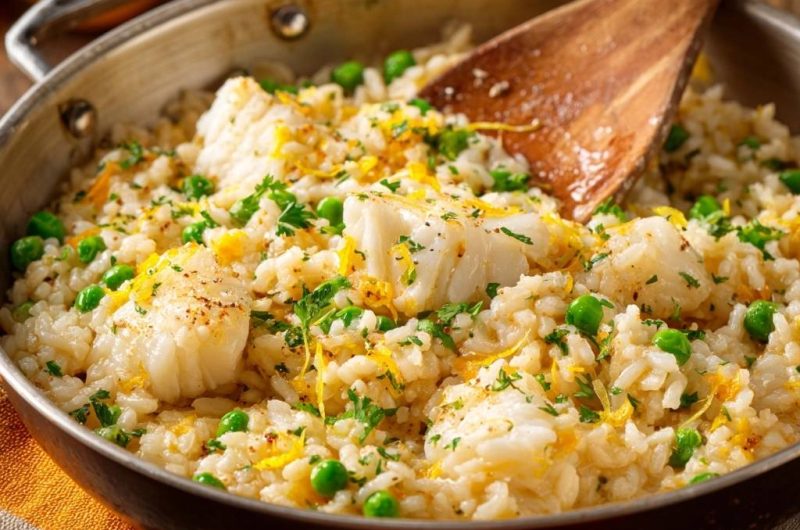 Kabeljau-Risotto