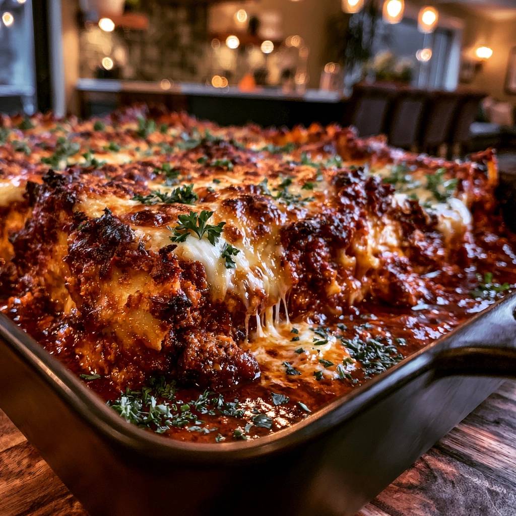 Klassische Familien-Lasagne