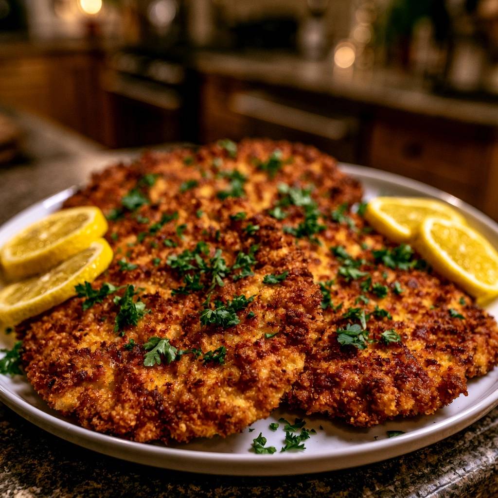 Goldbraunes Panko-Hähnchen