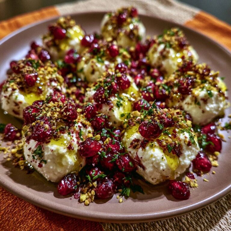 Cremige Labneh-Bällchen mit Granatapfel: Rezept & Tipps