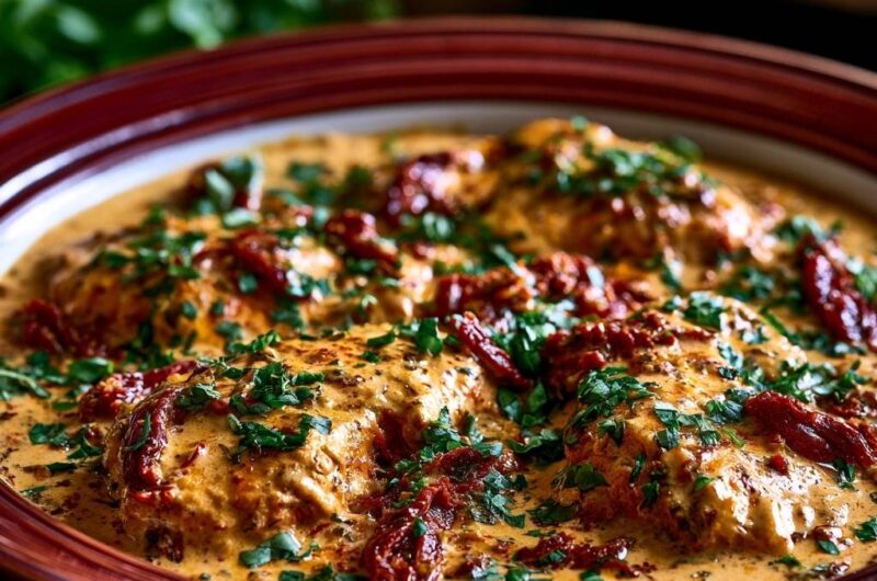 Cremiges Toskana-Hähnchen