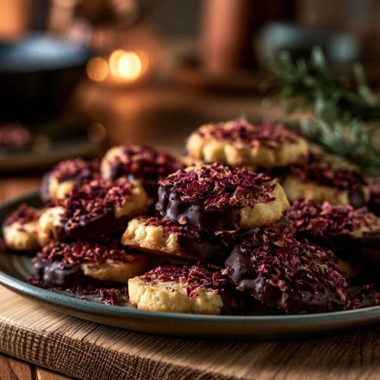 Edle Rosen-Schoko-Taler: Rezept für formstabile Plätzchen
