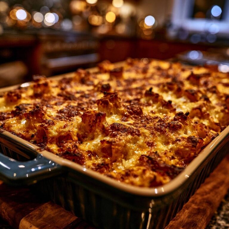 Goldbrauner Rigatoni-Auflauf: Das Rezept für extra Biss