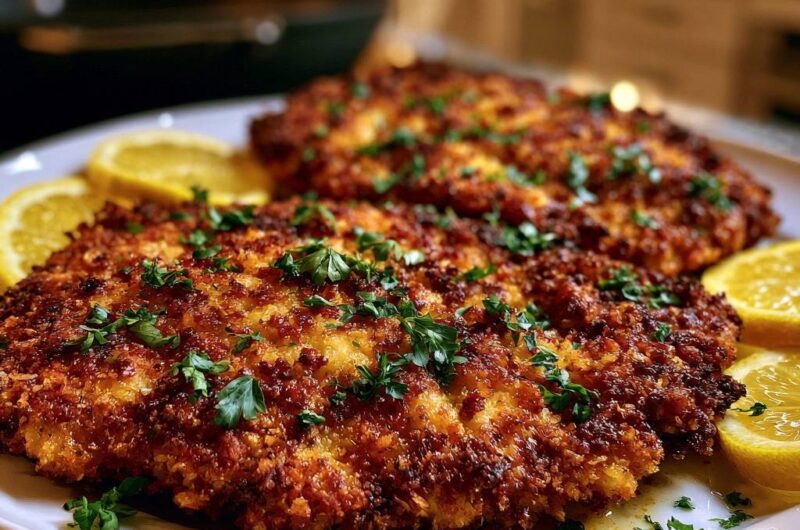 Goldbraunes Panko-Hähnchen