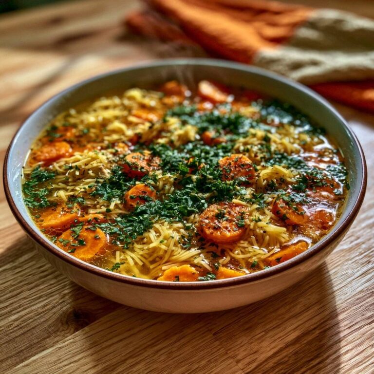 Herzhafte Hühnersuppe mit Eiernudeln: Nie wieder matschig