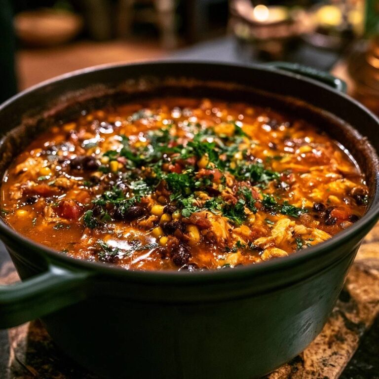 Herzhafter Hähnchen-Chili-Eintopf: Saftig & würzig