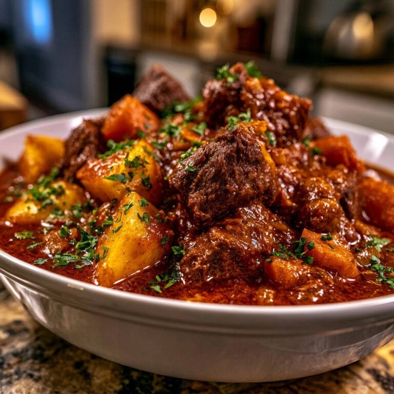 Herzhaftes Rindergulasch mit Kartoffeln: So wird es zart