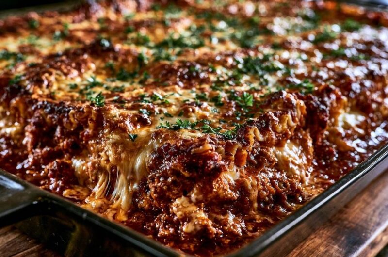 Klassische Familien-Lasagne
